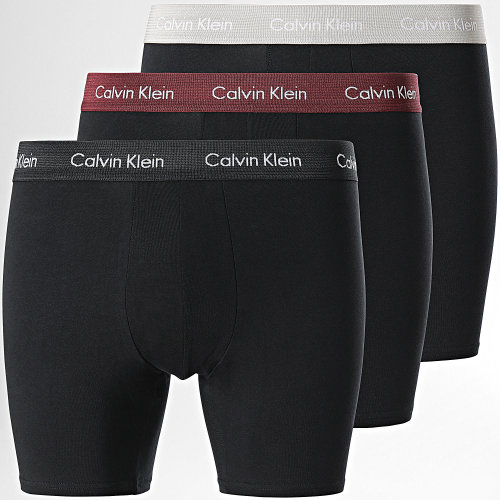 Lot De 3 Boxers Cotton Stretch NB1770A Noir
