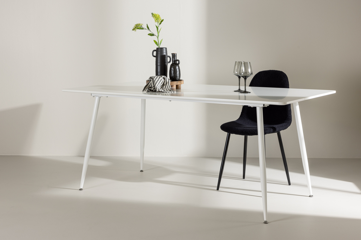 Eetkamertafel Vivo - 180 x 90 cm - Wit