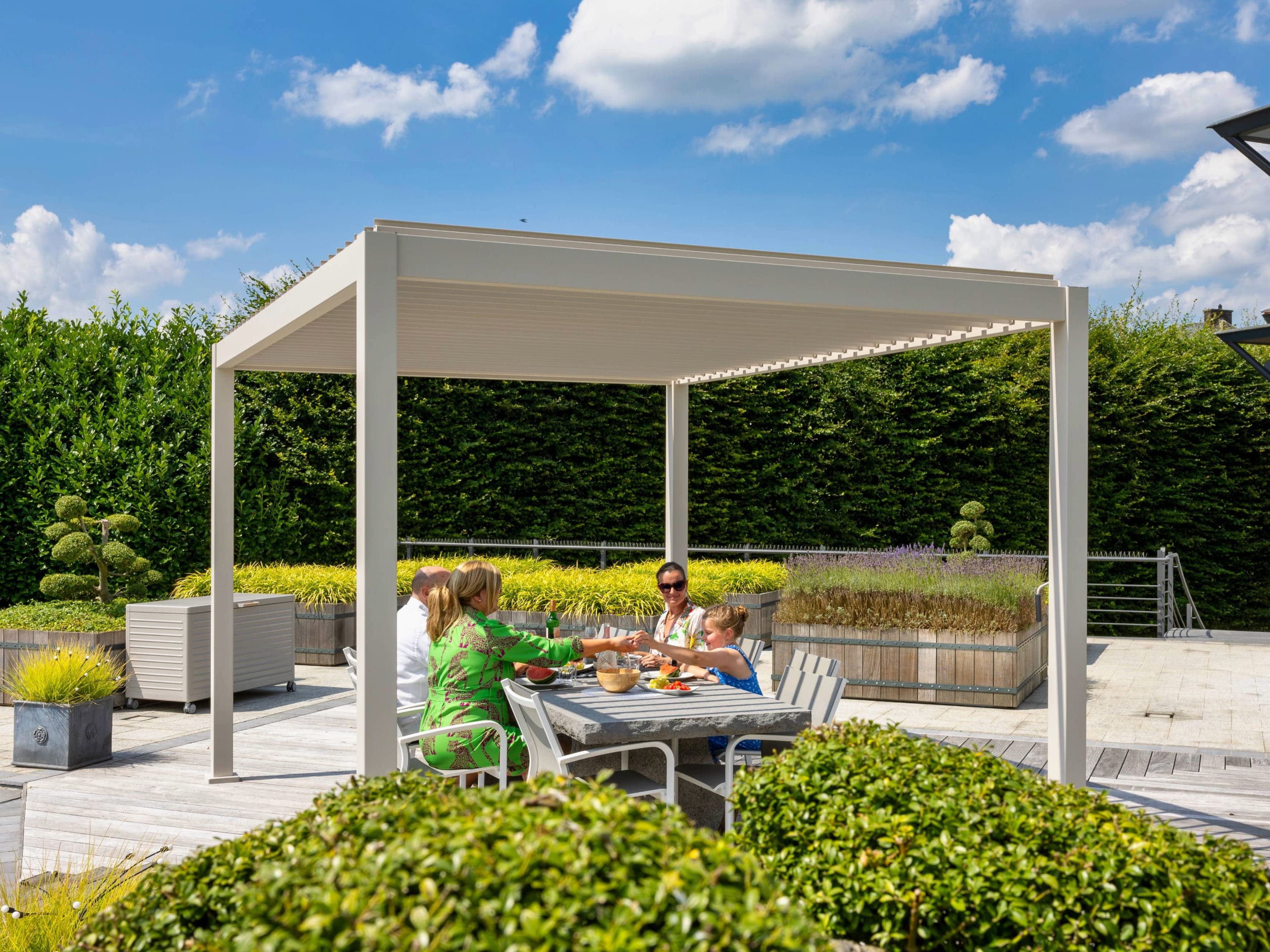 Mirador Deluxe 300 x 300 cm overkapping - Grey