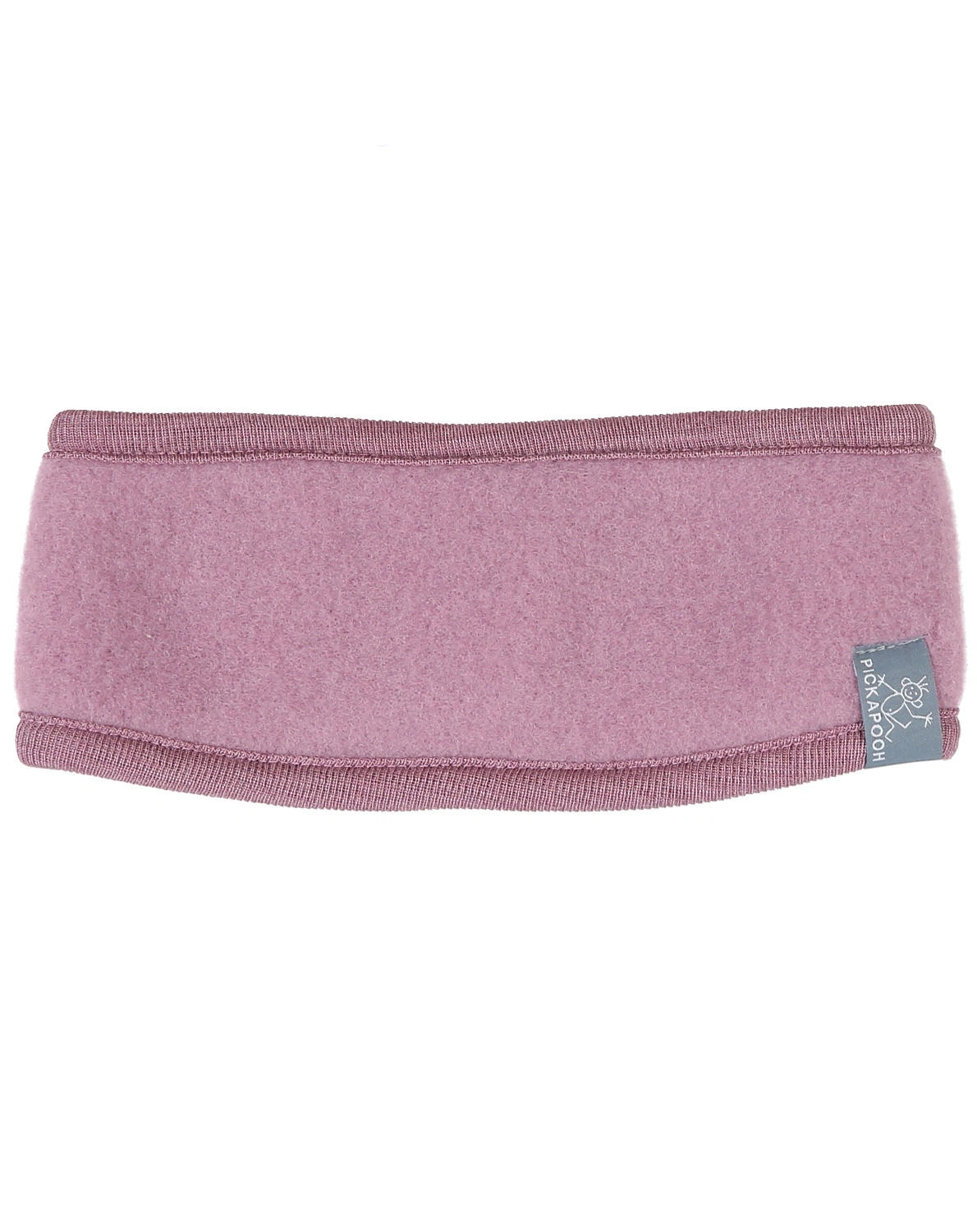 Wollfleece-Stirnband SPORTY in alt rosa