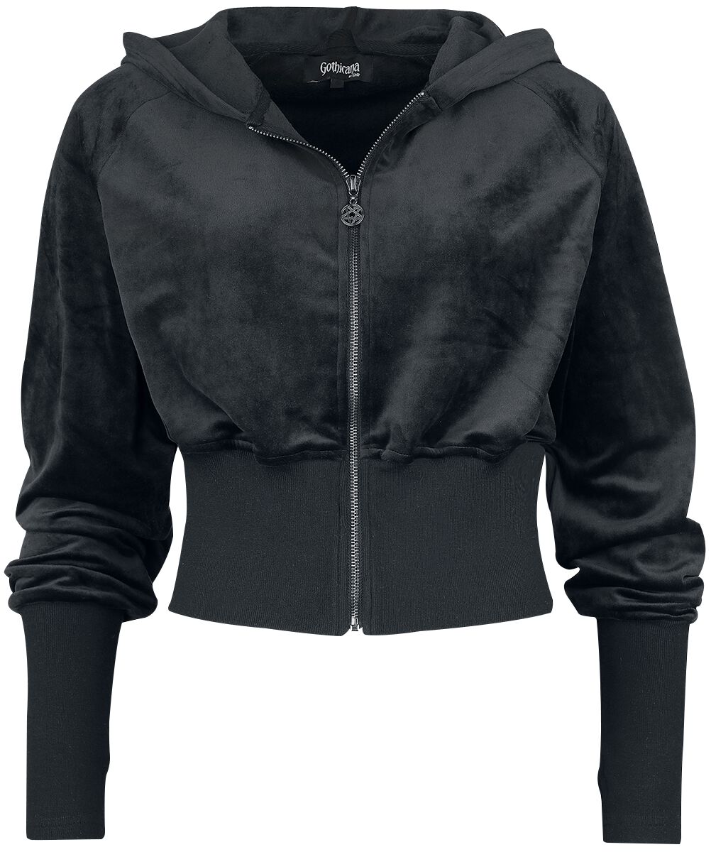 Sweat à capuche Sof Nicki | Gothicana by EMP Sweat-shirt zippé à capuche
