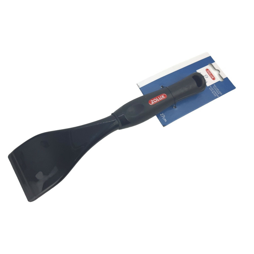 Racloir lame plastique 27 cm pour nettoyage parois aquarium