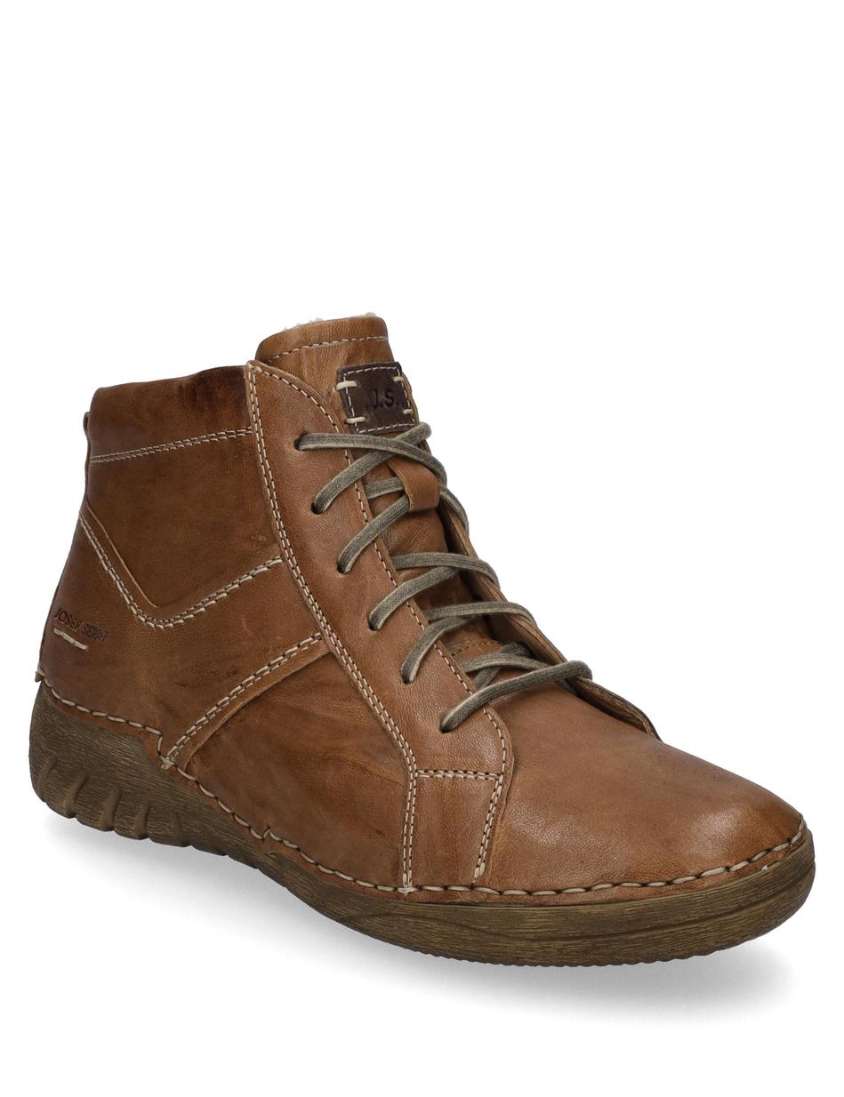 Stiefelette Felicia 01, cognac-komb