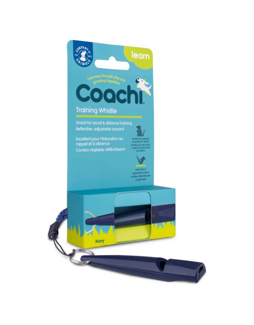 Coachi Training Whistle Hondenfluit - Hondenopvoeding - Navy