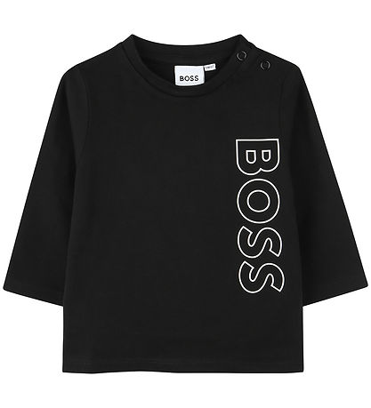 BOSS Bluse - Schwarz m. Weiß