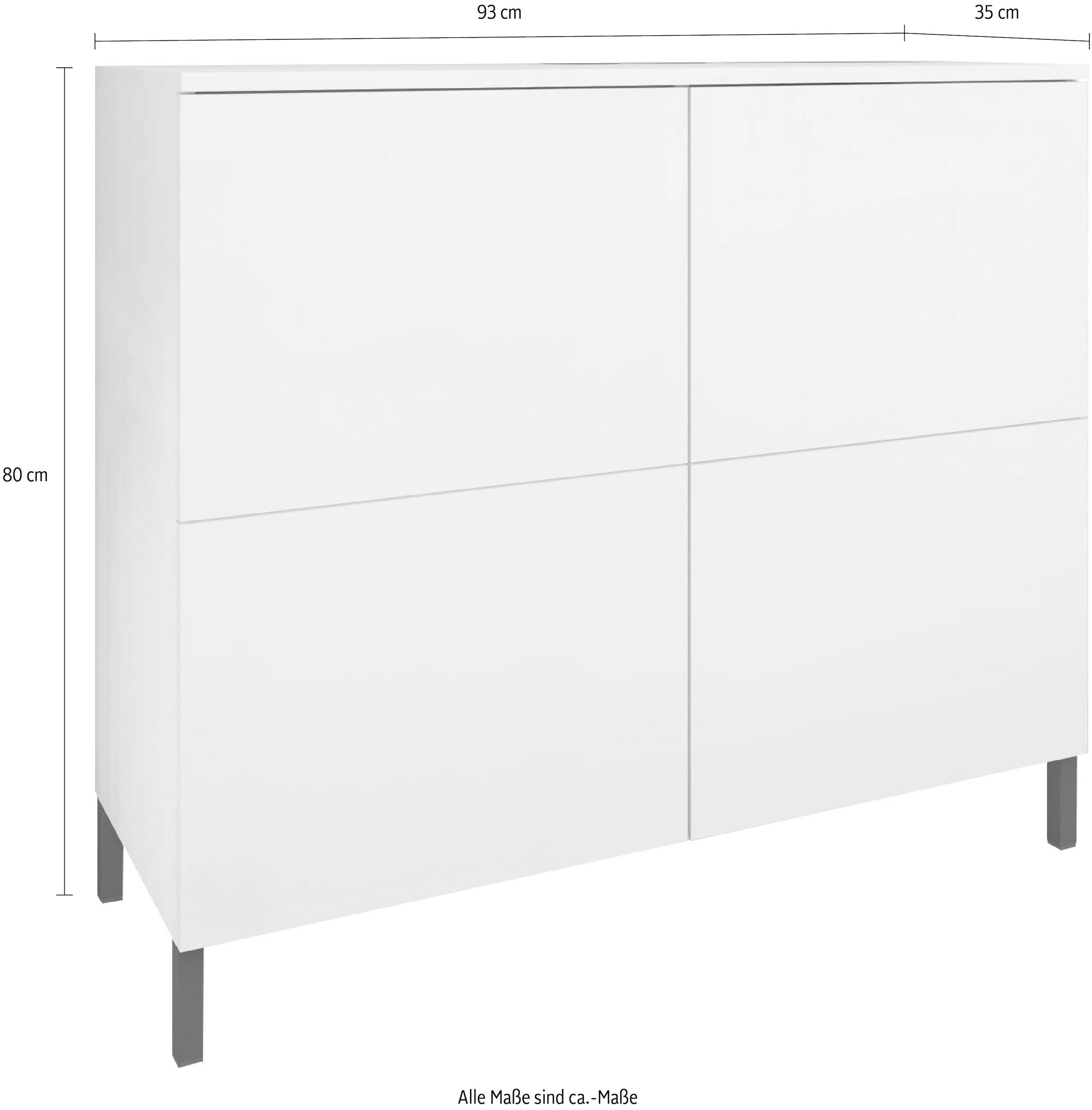 borchardt Möbel Kommode »Haama« Breite 93 cm