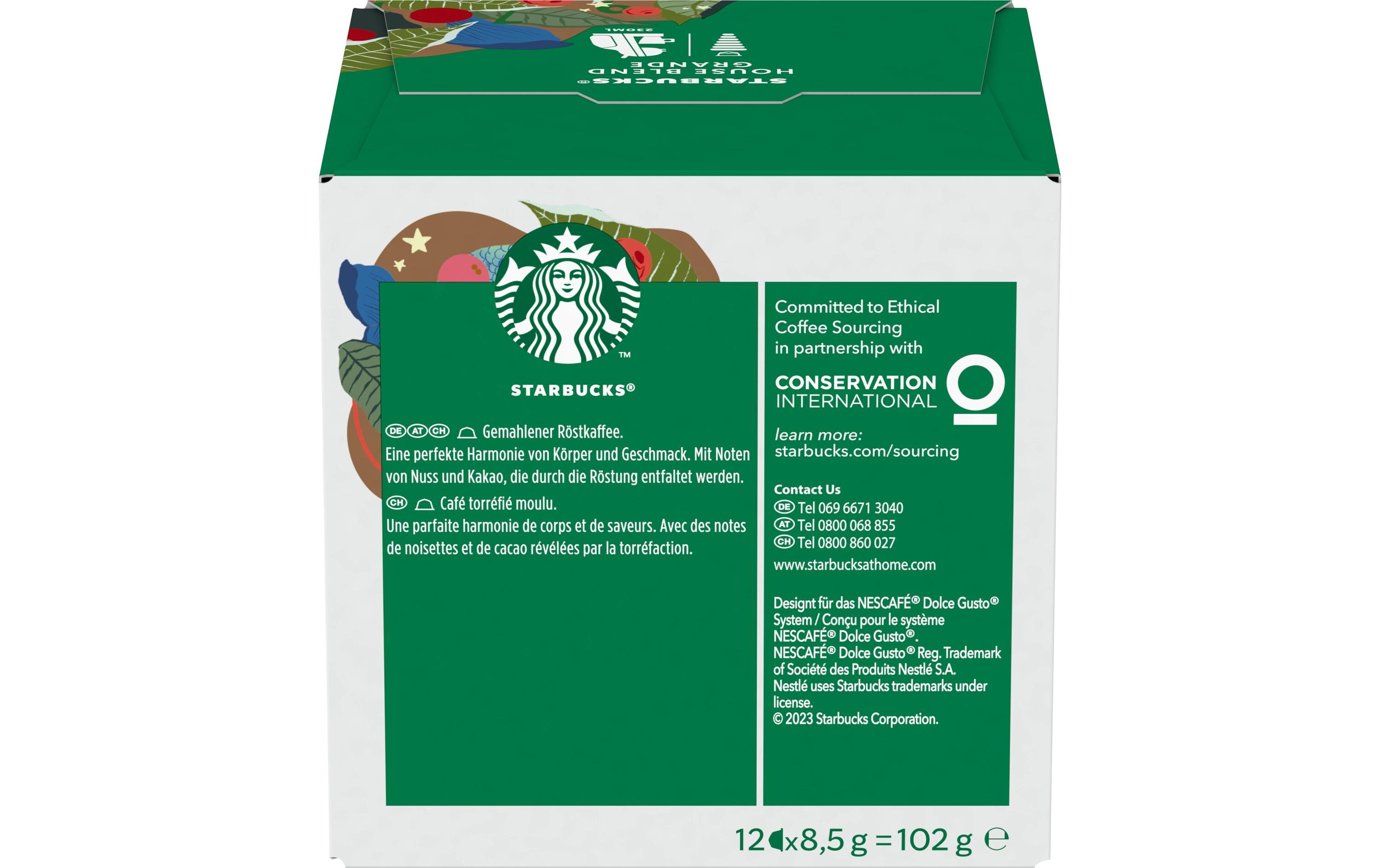 Kaffeekapseln House Blend Americano 12 StückNescafé Dolce Gusto kompatible Kaffeekapseln