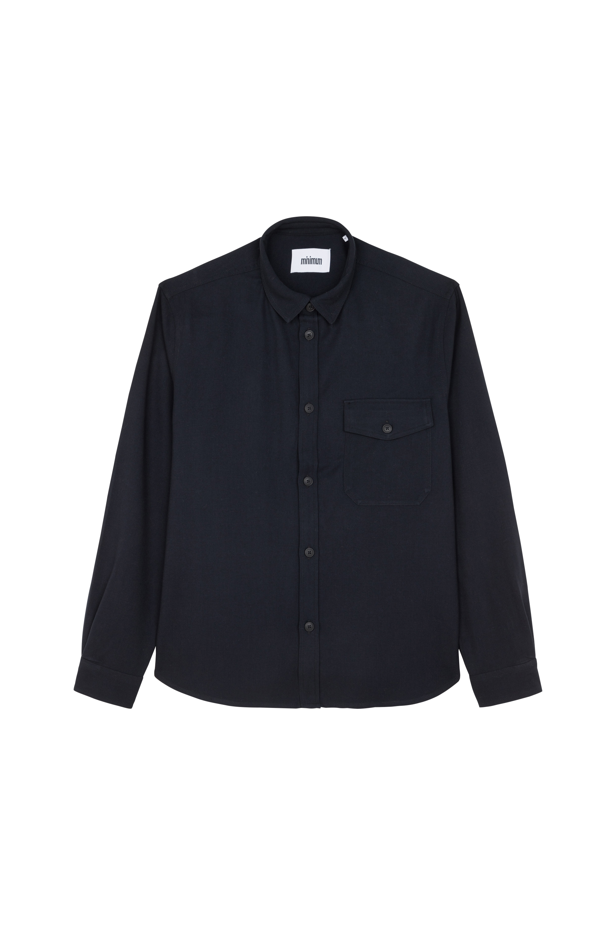 MINIMUM Chemise kanje 9910 Bleu