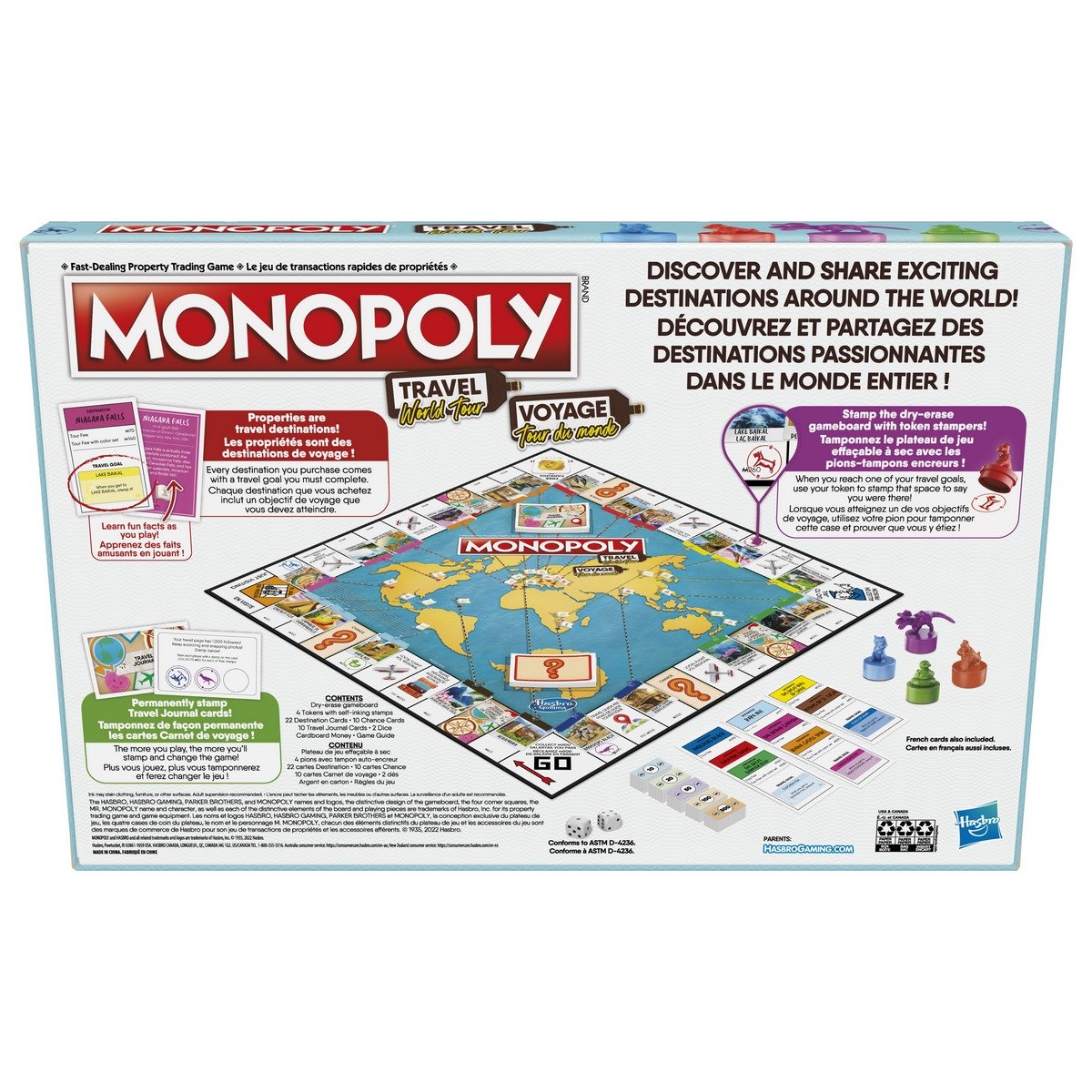 Monopoly voyage autour du monde