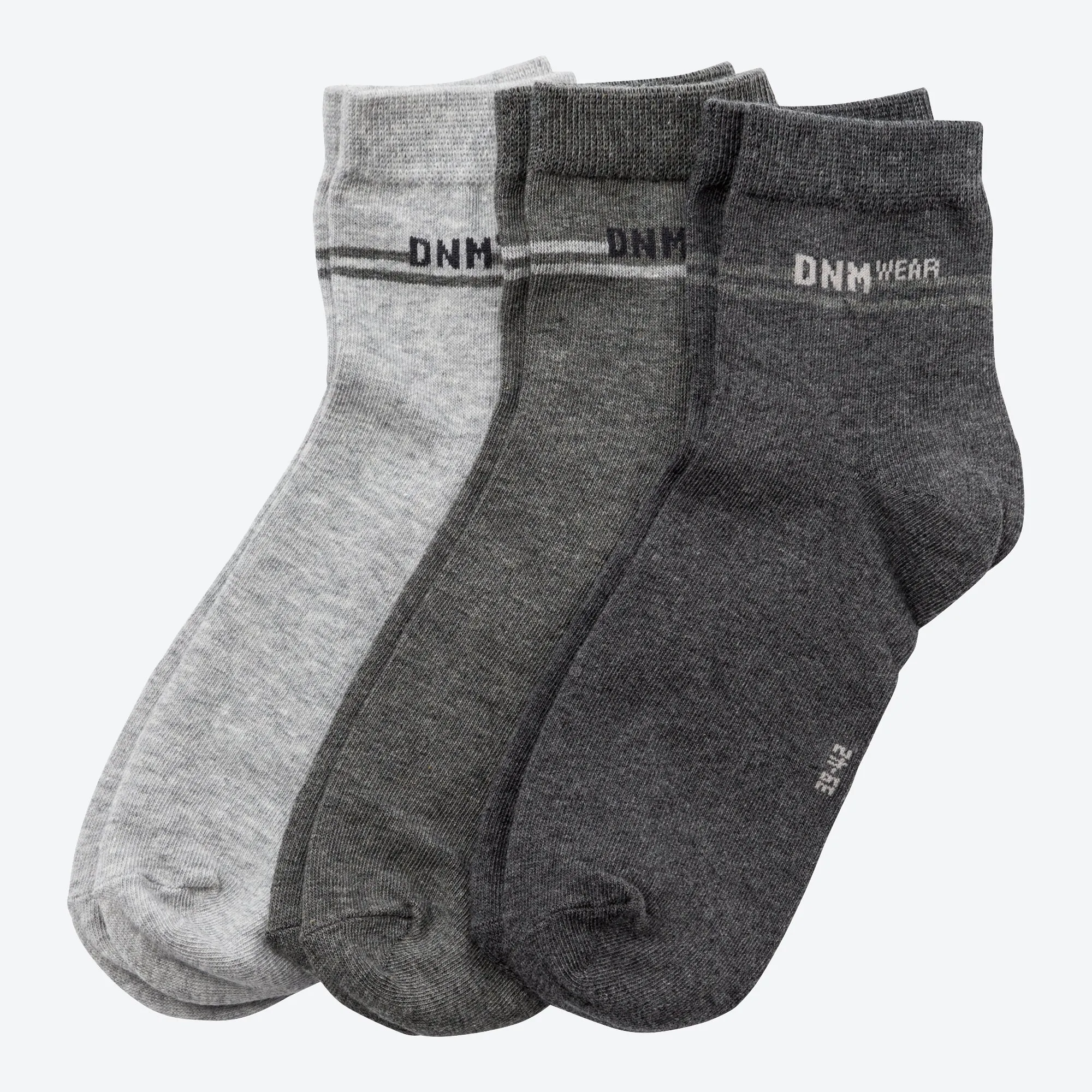 Herren-Kurzschaft-Socken in verschiedenen Varianten, 3er-Pack
