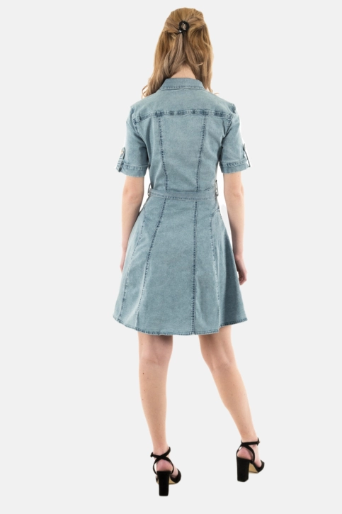 Robe morgan 241-rixes jean bleached