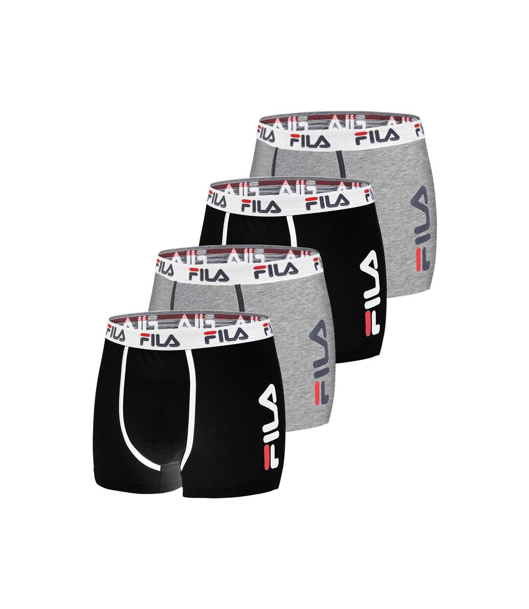 Caleçon Homme Coton, Boxer Homme, Ultra-doux, Maintien Anti-Glisse (Lot de 4)