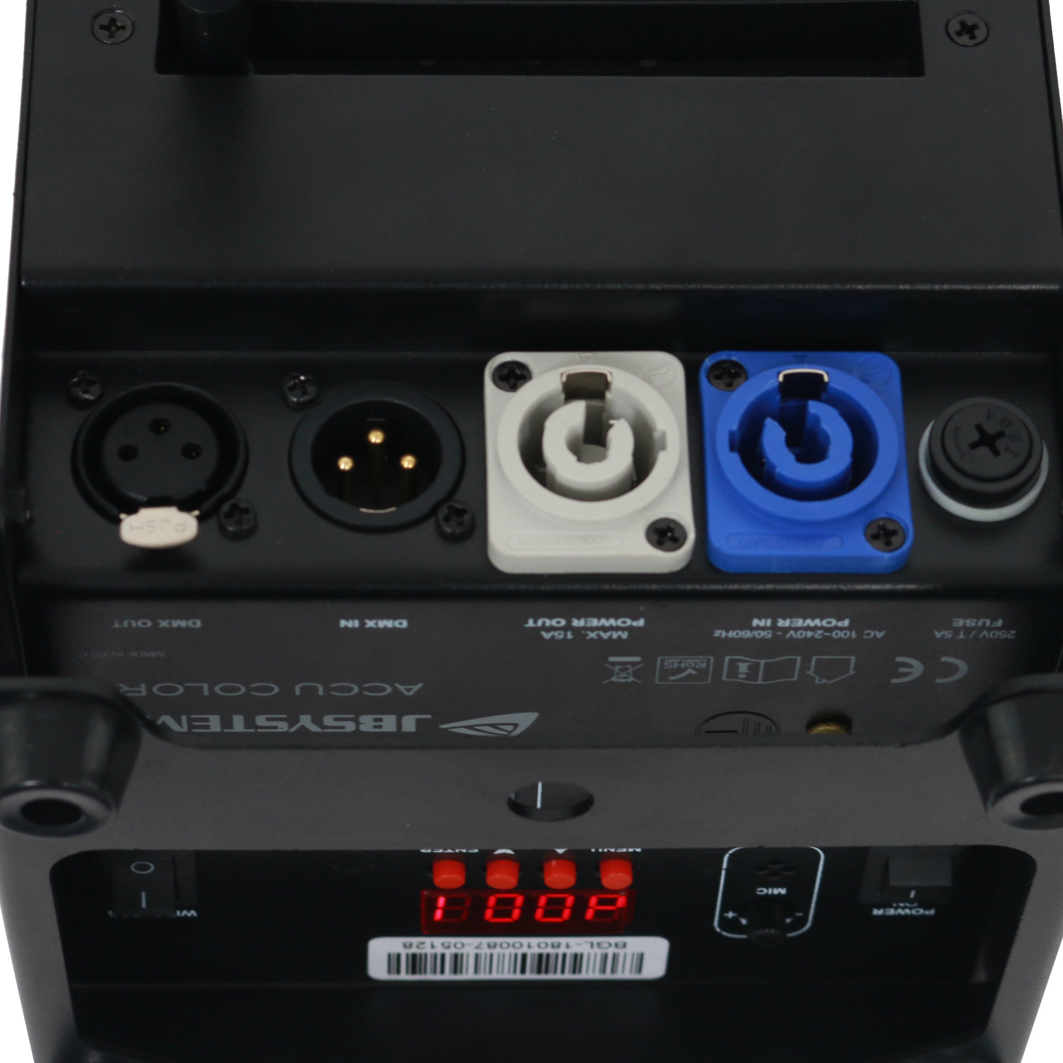 JB systems Accu Color-Black LED projector