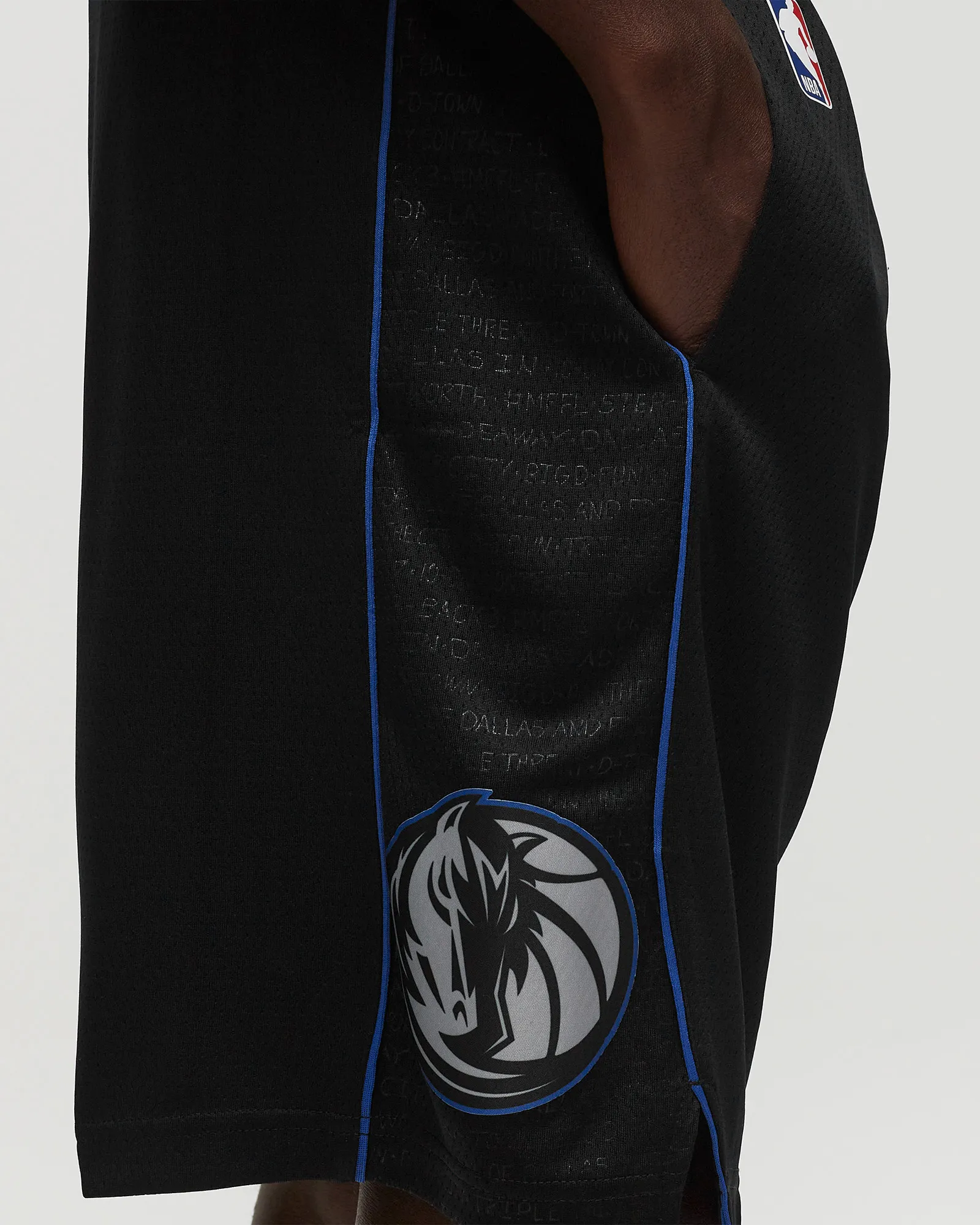 Nike Dallas Mavericks Nike City Edition Swingman Shorts 23