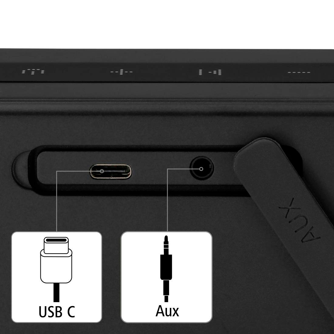 Hama PowerBrick 2.0 Bluetooth Lautsprecher 8 W  schwarz