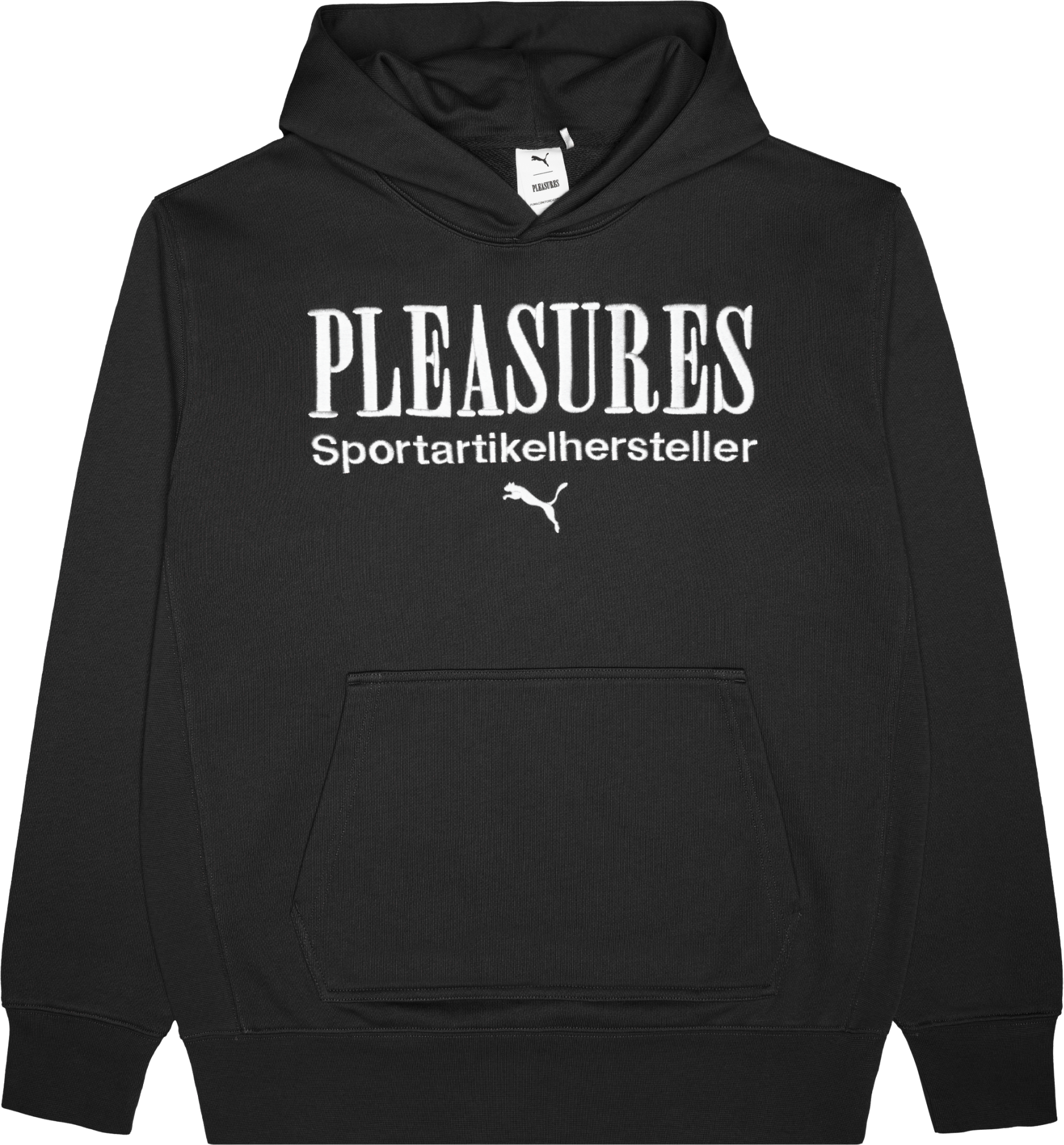 PUMA X Pleasures Graphic Hoody Schwarz F01
