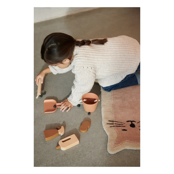 Liewood Set de ménage Kimbie en bois | Rose
