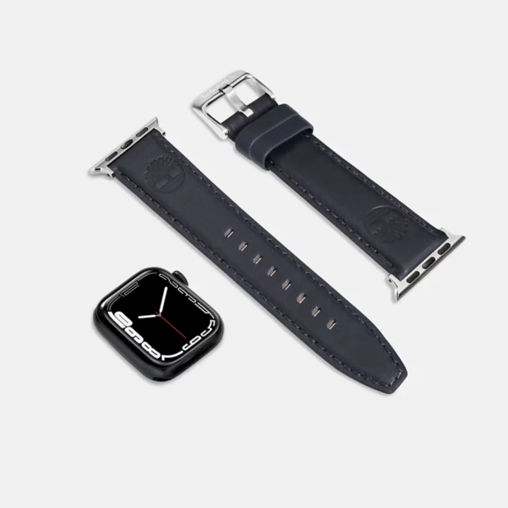 Bracelet pour montre Lacandon de 20 mm compatible 38 mm unisexe en noir