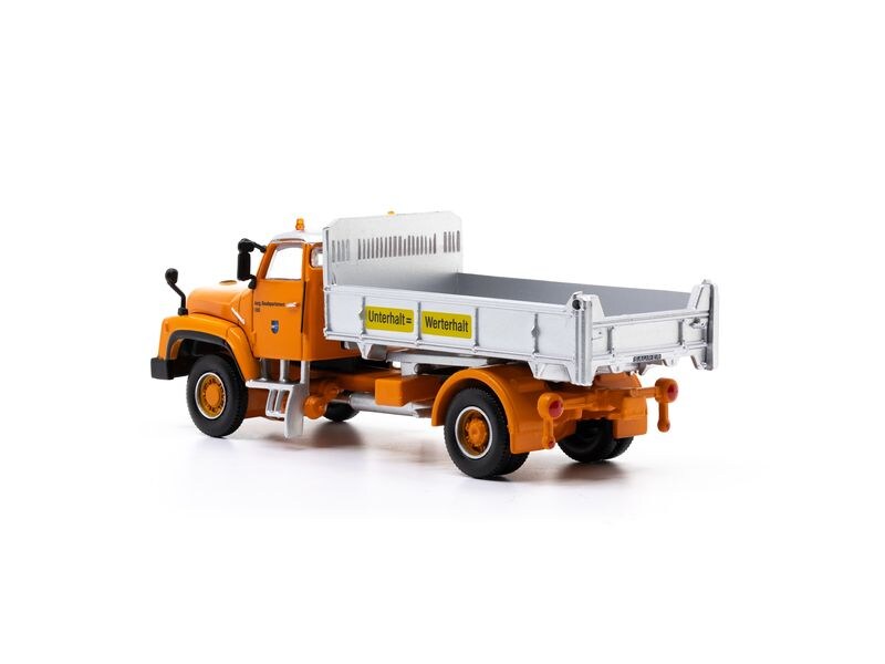 ACE LKW Saurer D330B N4 x 4 Kipper 1:87 Kipper-Modell Baudept. Kt. Aargau im Massstab 1:87