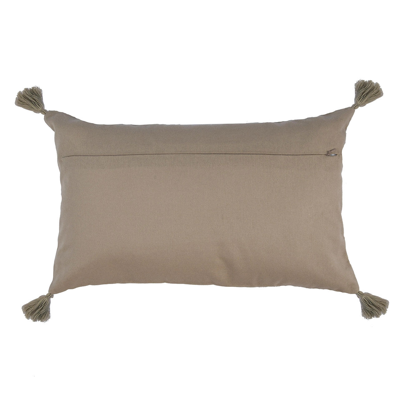 Febronie Housse de coussin India écorce - 50x30 cm