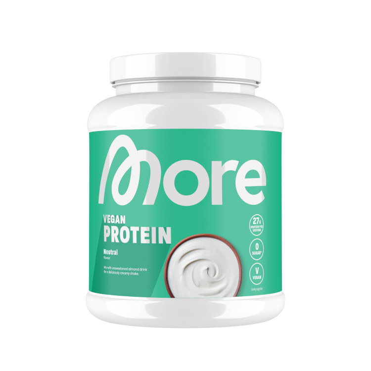 More Vegan Protein: Veganes Proteinpulver Blueberry Muffin