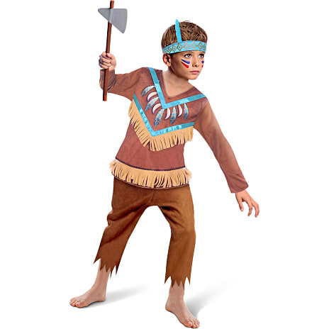 Native American kostume - str. 128 cm