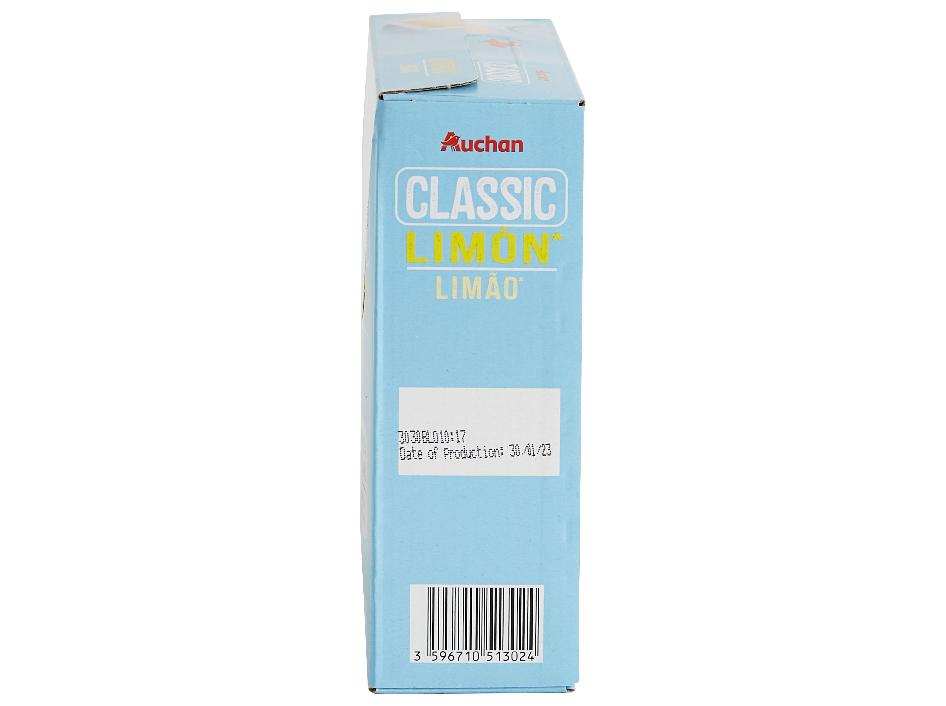 DETERGENTE AUCHAN MÁQUINA LOIÇA PASTILHA CLASSIC LIMÃO 45UN