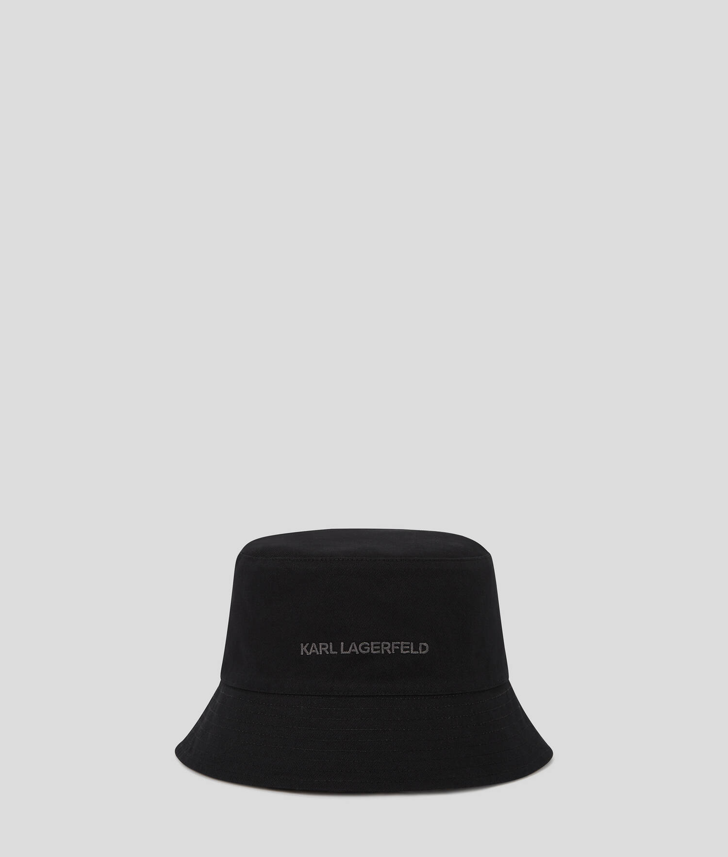 BOB REVERSIBLE KL MONOGRAM - Noir/Gris