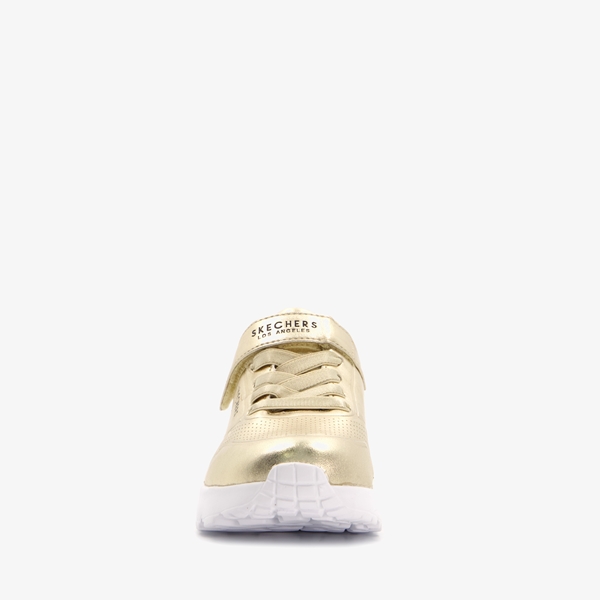 Skechers meisjes sneakers chroom goud