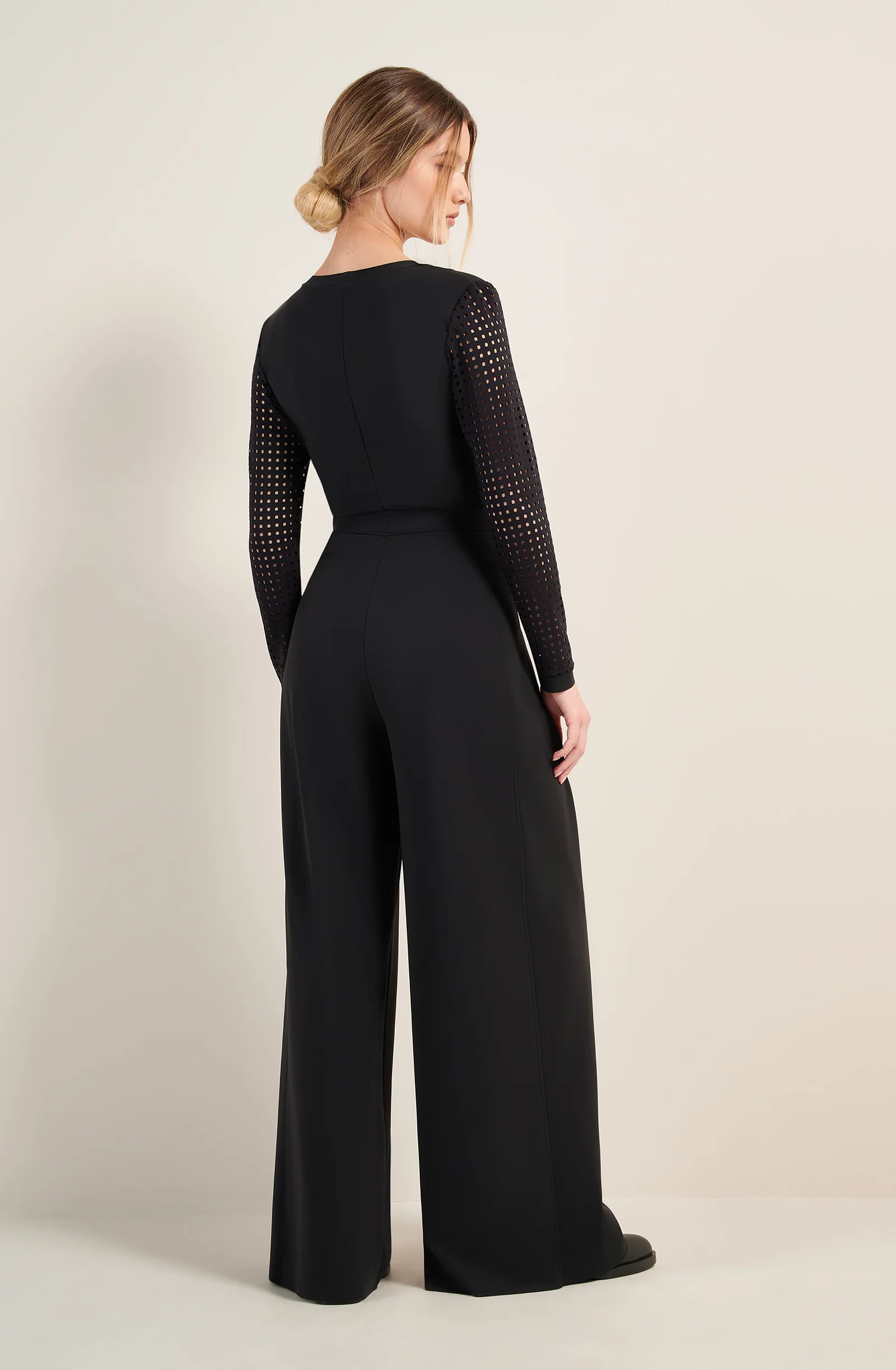 pandora Pantalon large noir Noir