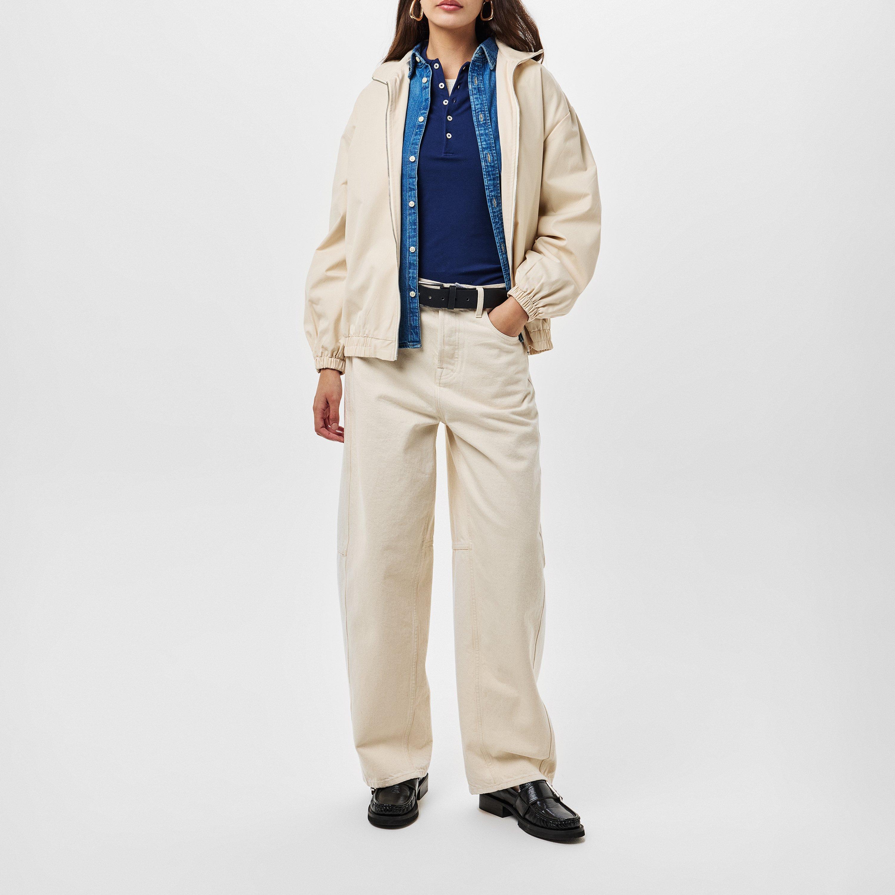 Missy Empire ME Oversized Cotton Bomber Jacket Womens