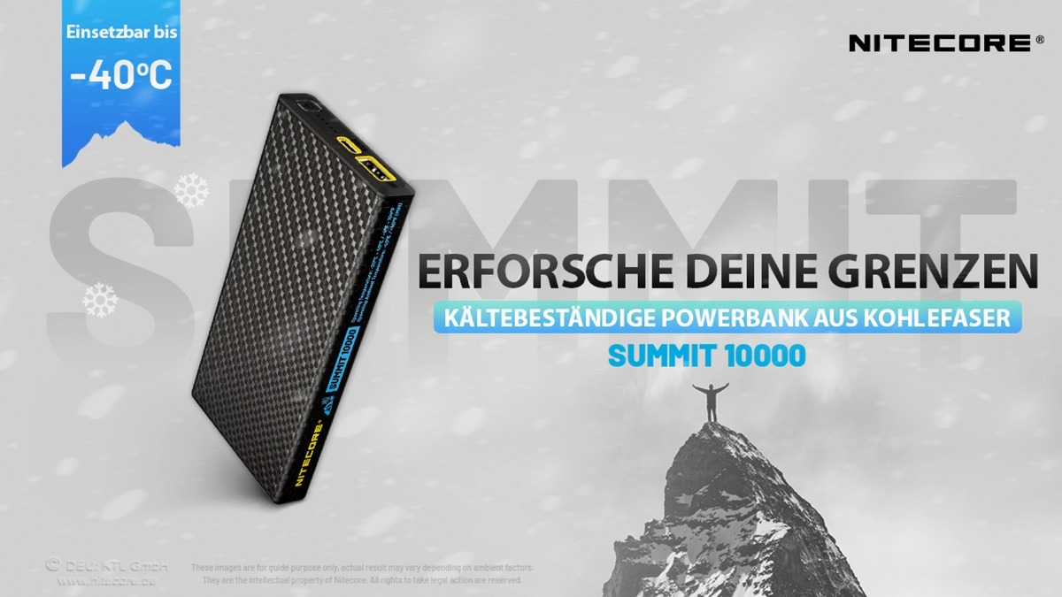 Nitecore Powerbank Summit 10000 mAh