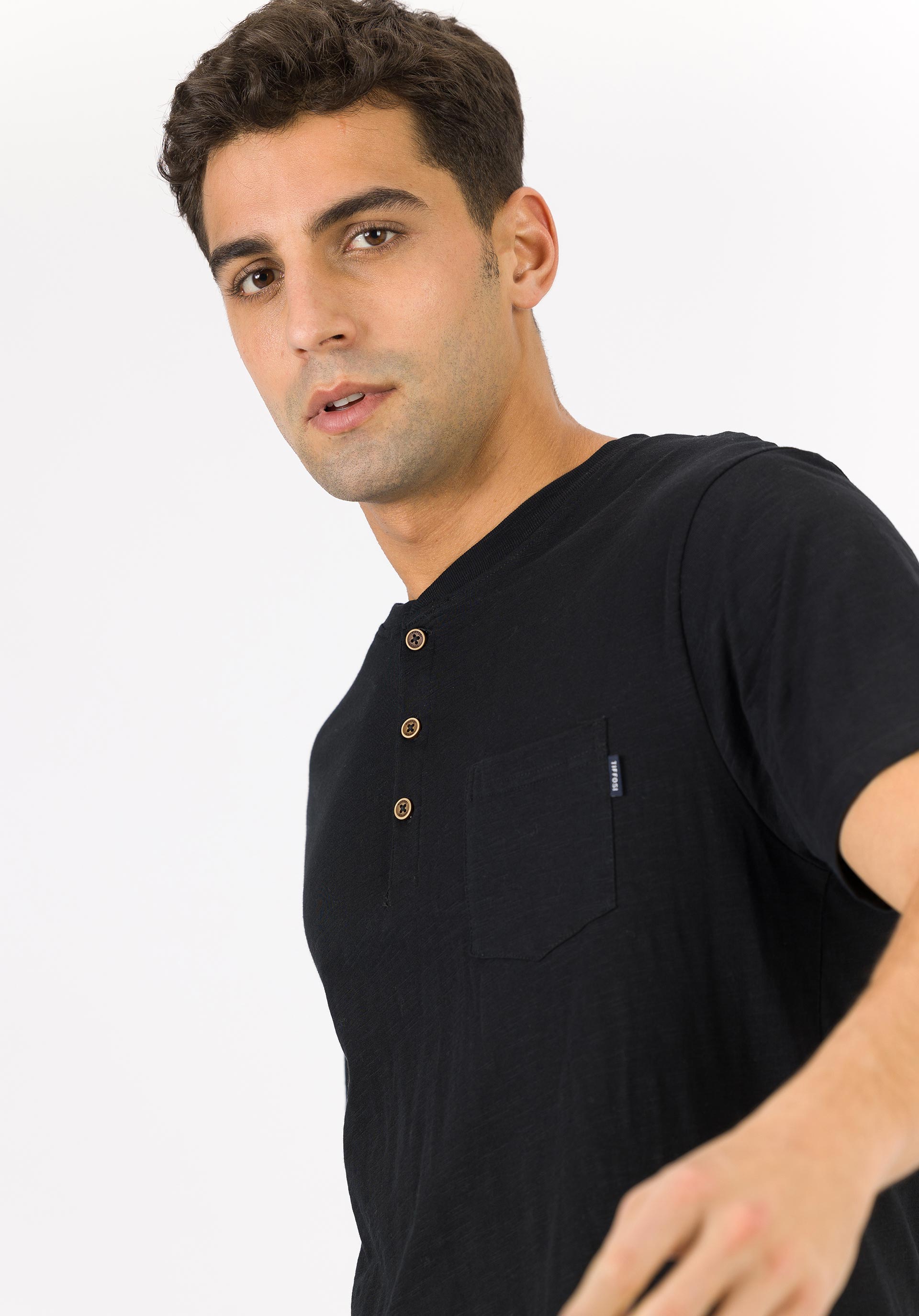 T-shirt Manga Curta Preto