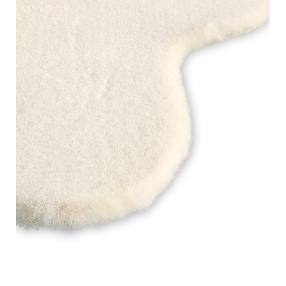 GULVTEPPE SHAPE HAPPY SUPERSOFT SNØHVIT