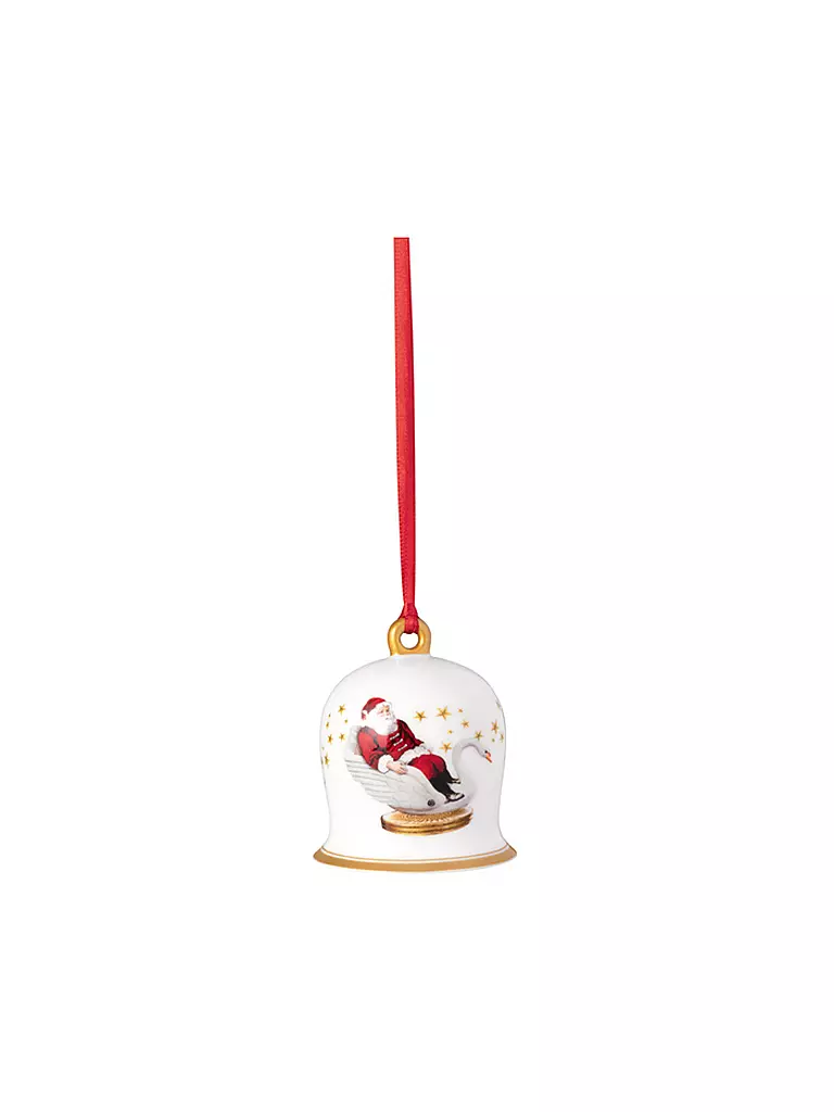 VILLEROY & BOCH Weihnachtsglocke 2024 6cm ANUAL CHRISTMAS EDITION bunt
