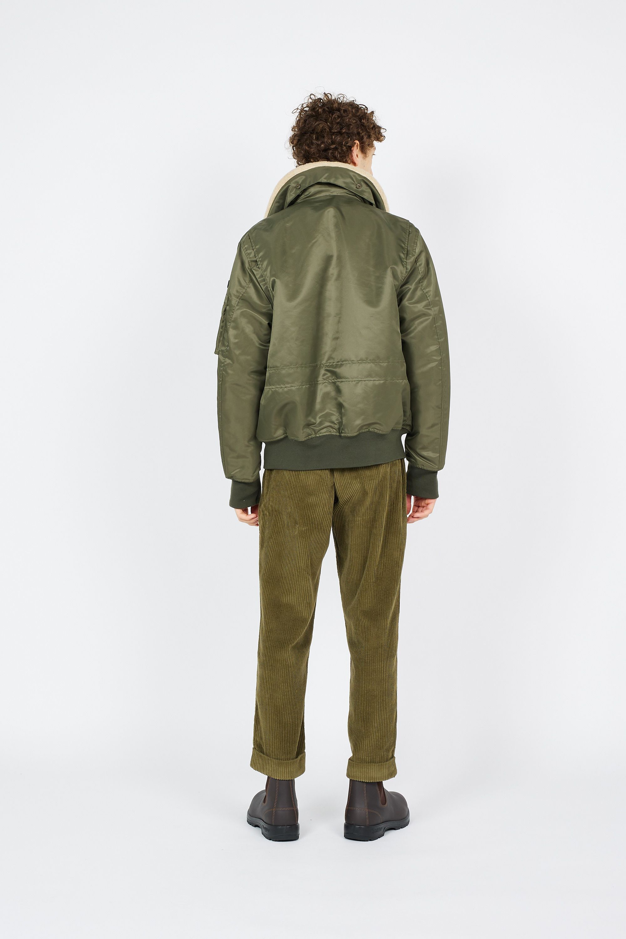 SCHOTT Blouson Bomber OHARA-RS Kaki