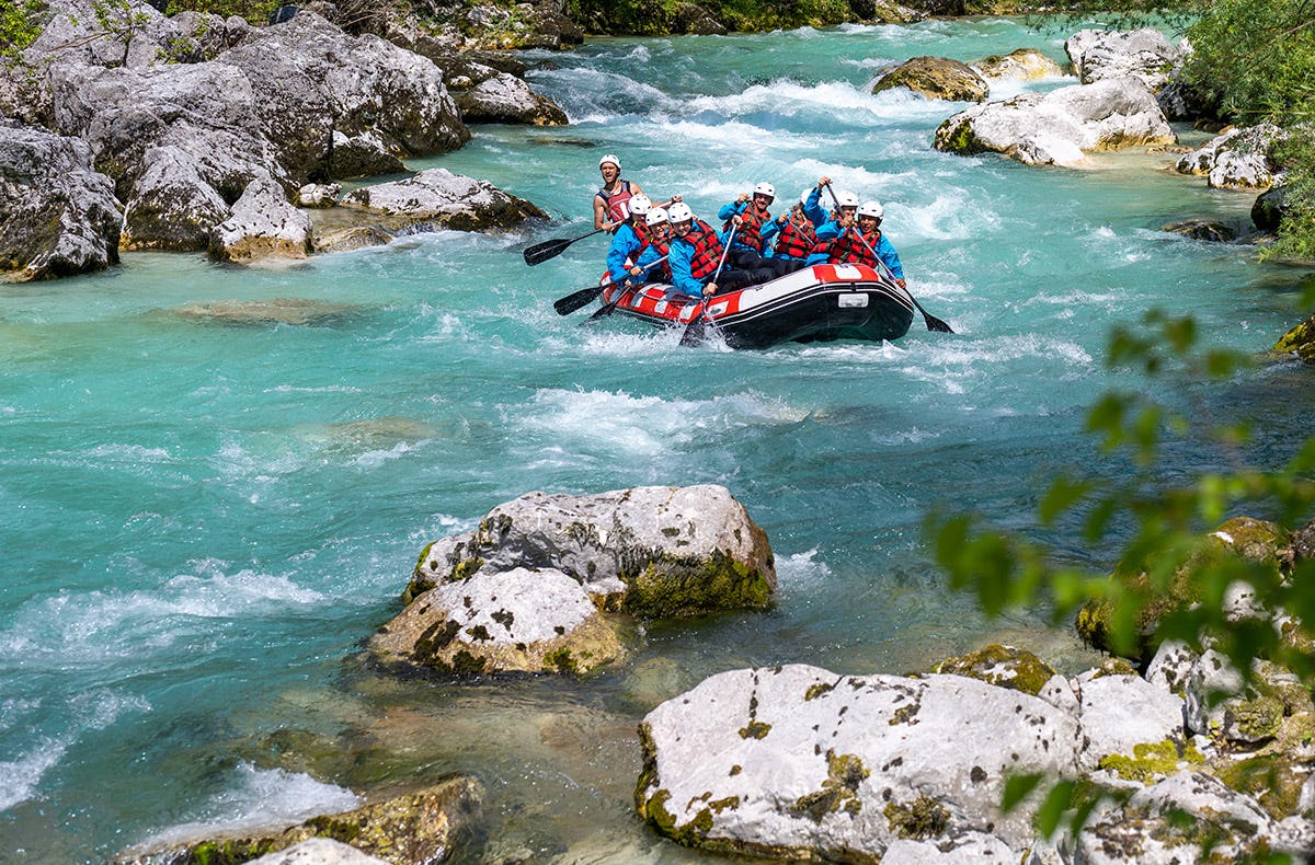 Rafting in Sautens als Abenteuergeschenk
