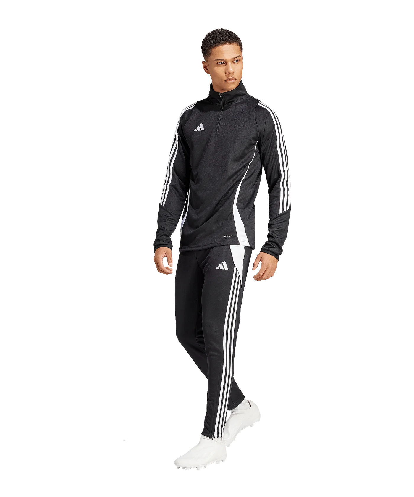 adidas Tiro 24 Trainingshose Slim Schwarz Weiss