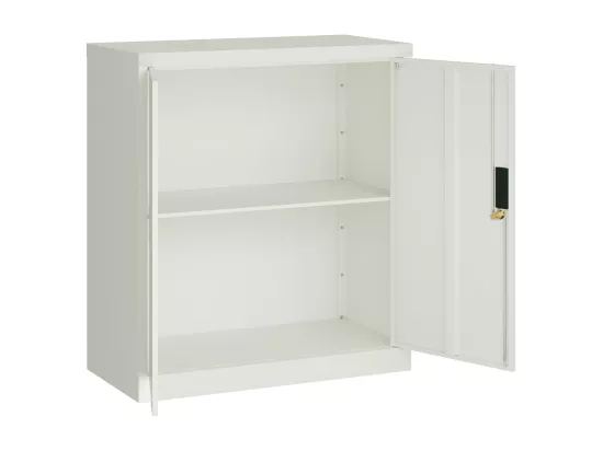 Classeur gris clair 79x40x90 cm acier