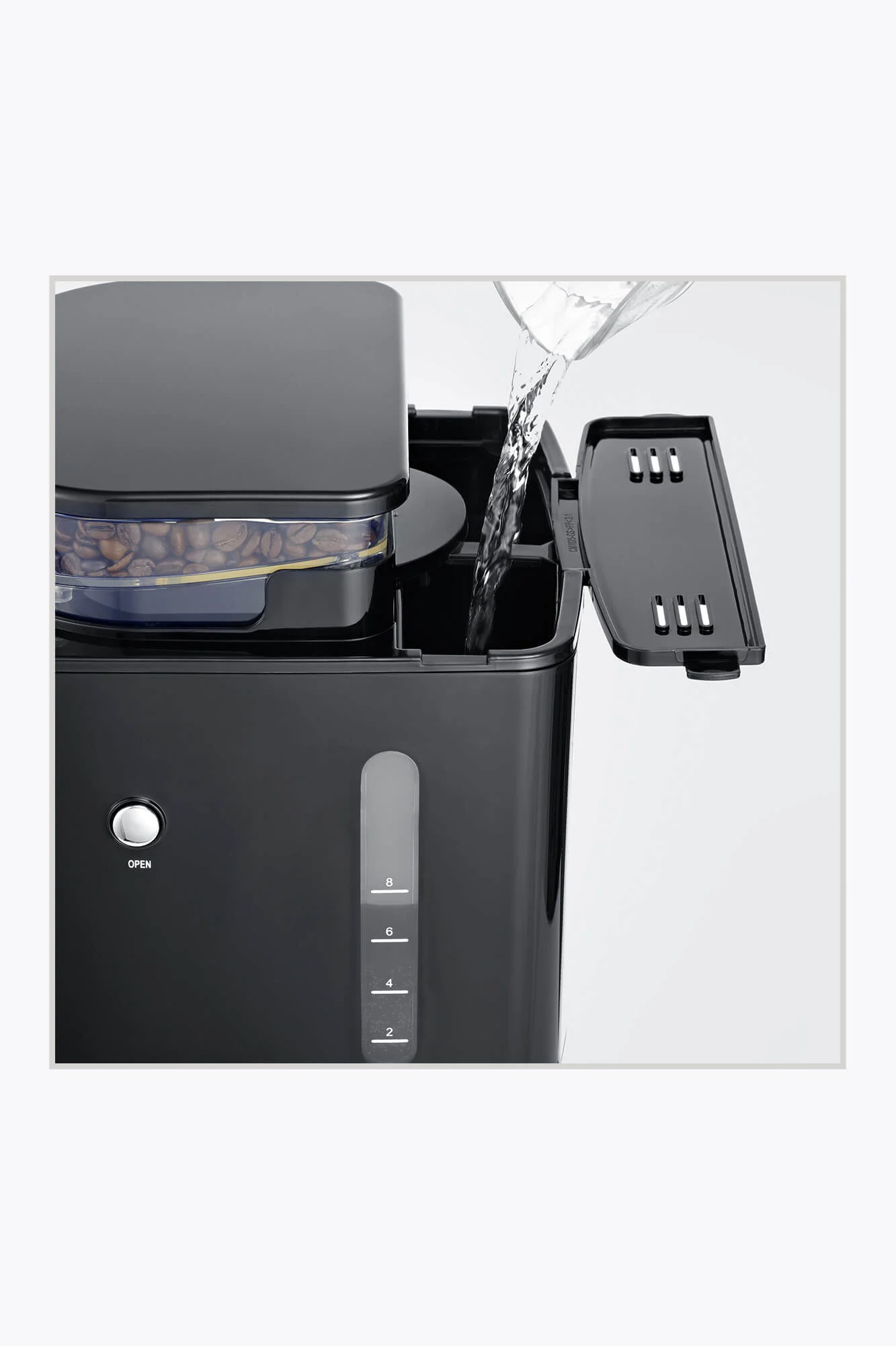 Severin Filterkaffeemaschine mit Mahlwerk und Edelstahl-Thermokanne