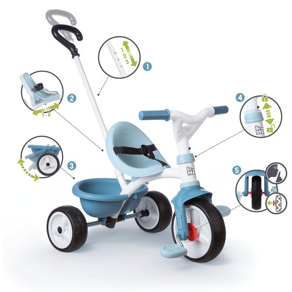 Tricycle Be Move bleu ciel