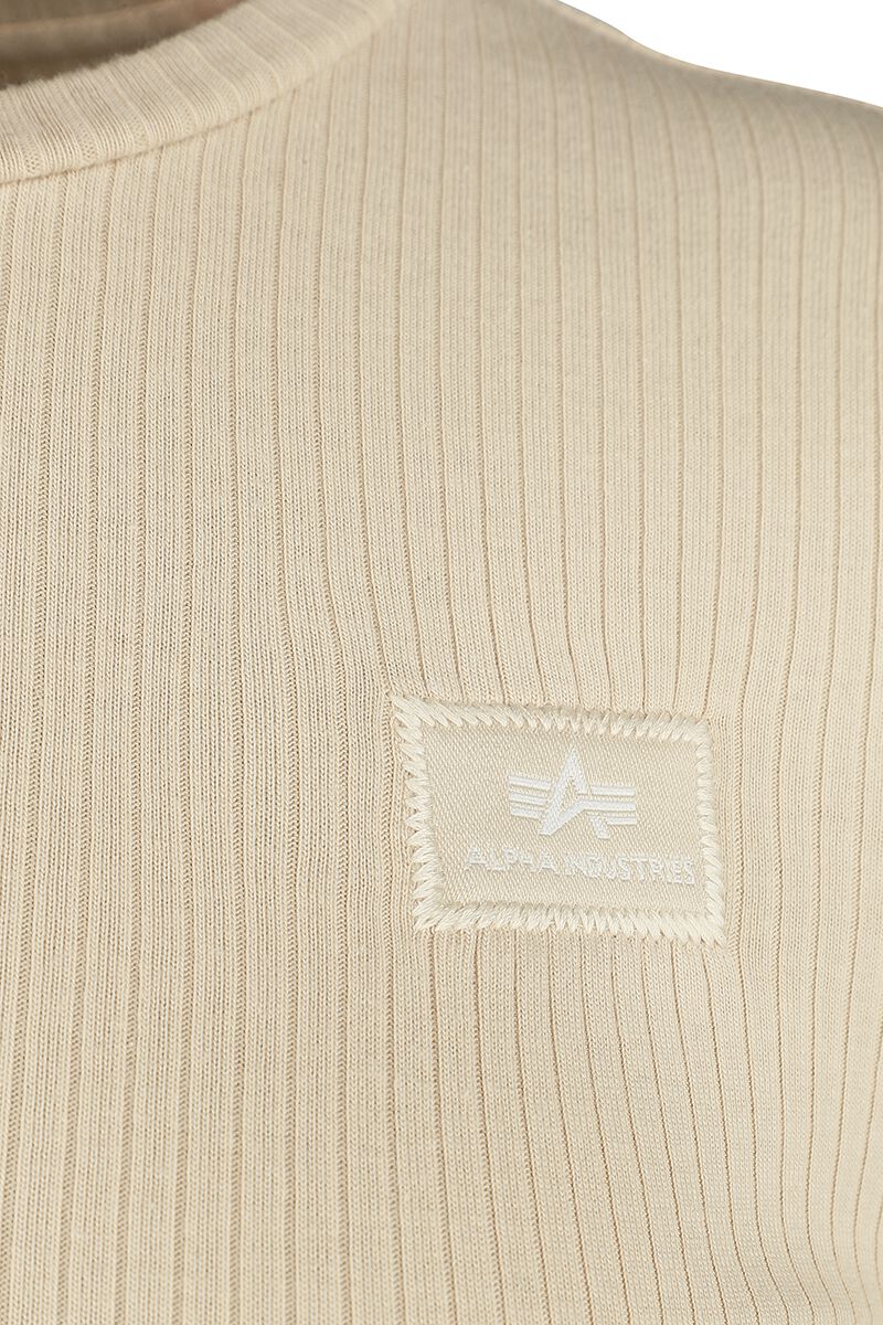 WOMEN’S X-FIT RIB LS C | Alpha Industries T-shirt manches longues