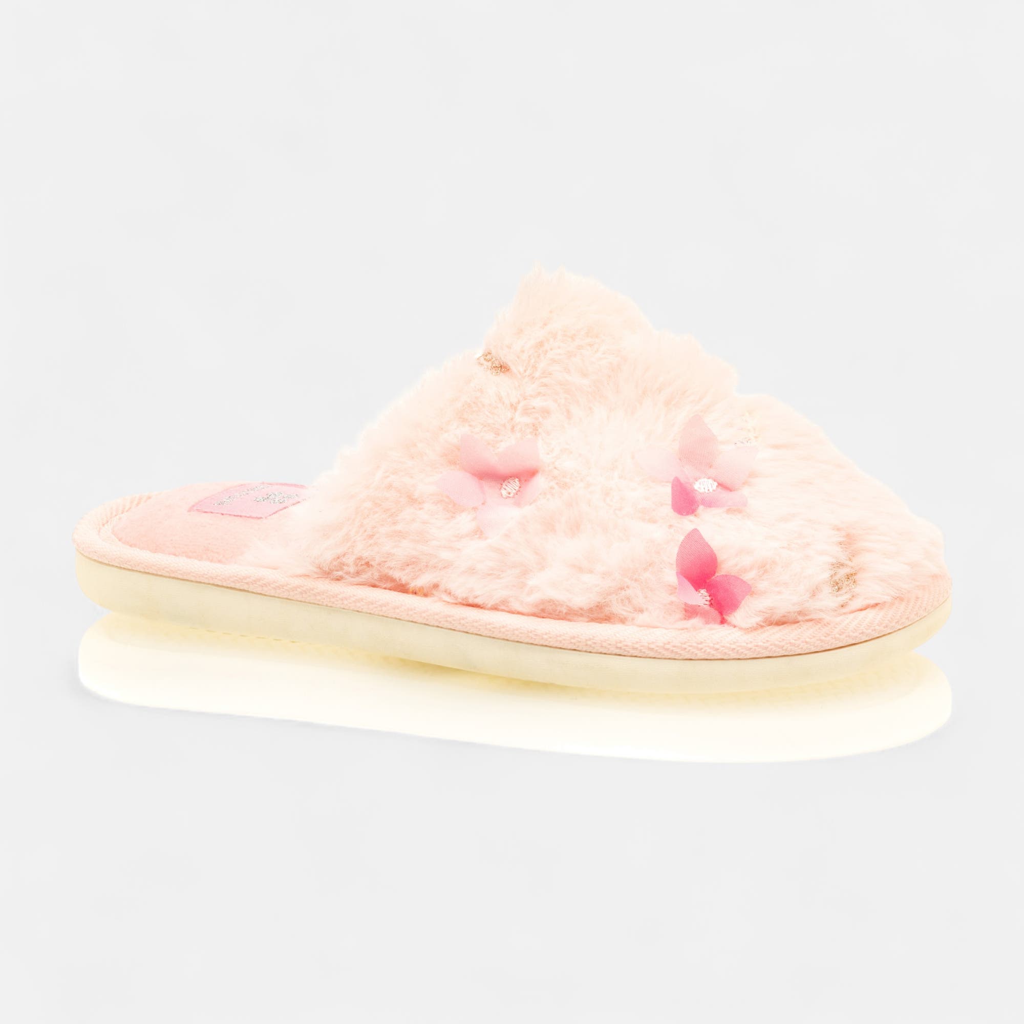 Pantoufles mules Fille rose