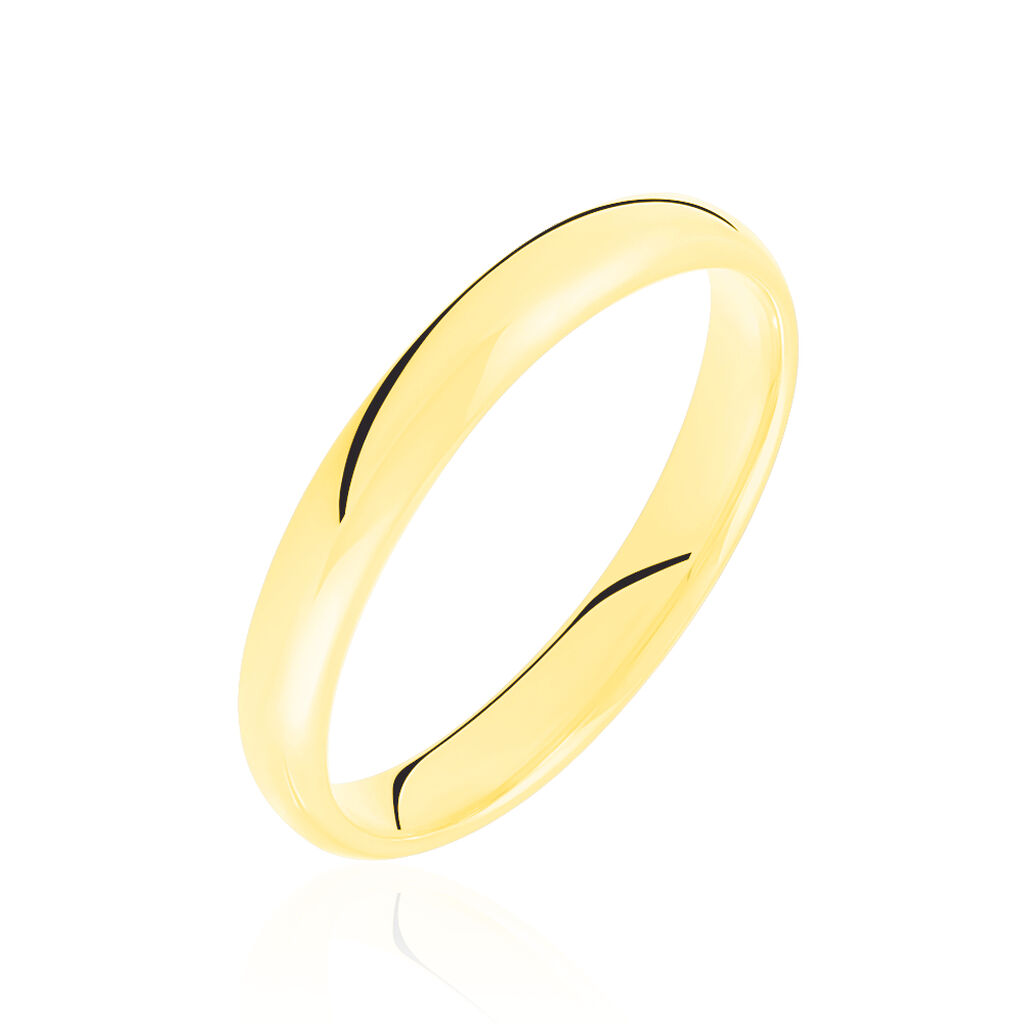 Alliance Sonia Demi Jonc Confort Or Jaune