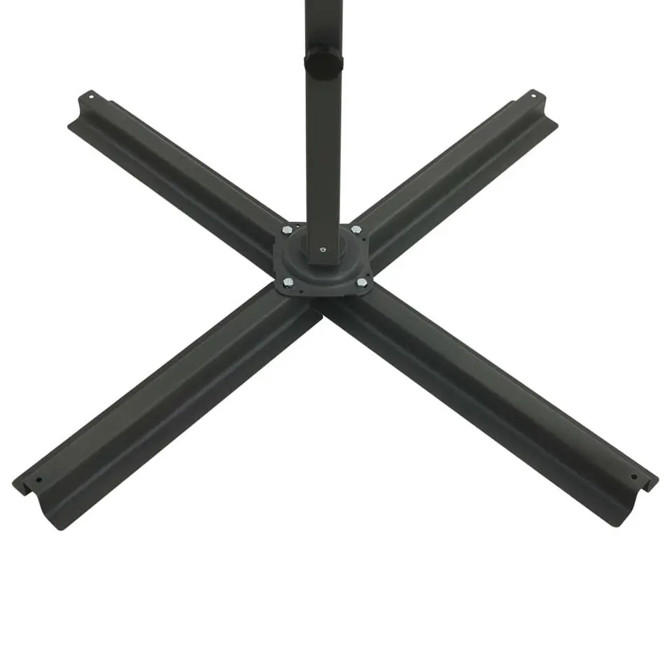 vidaXL - Zweefparasol - Antraciet - 250 cm
