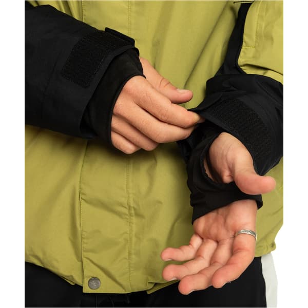Veste de ski QUIKSILVER HIGH ALTITUDE GREEN OLIVE