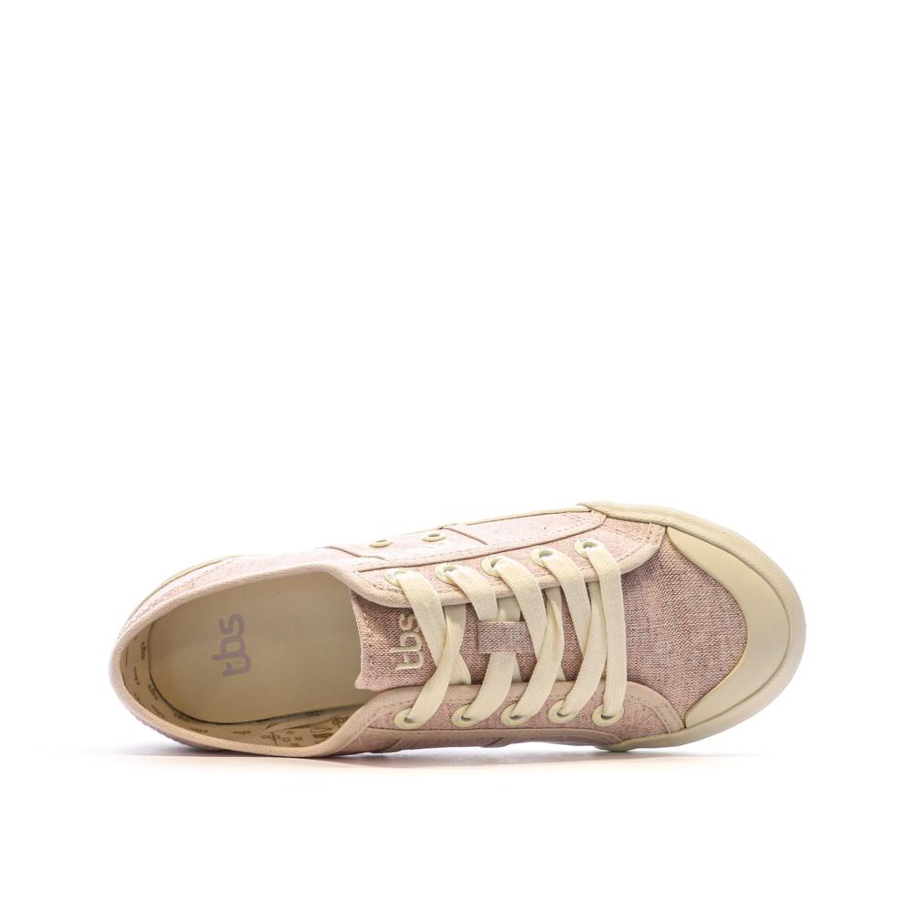 TBS Chaussures en Toile Rose Femme TBS OPIACE