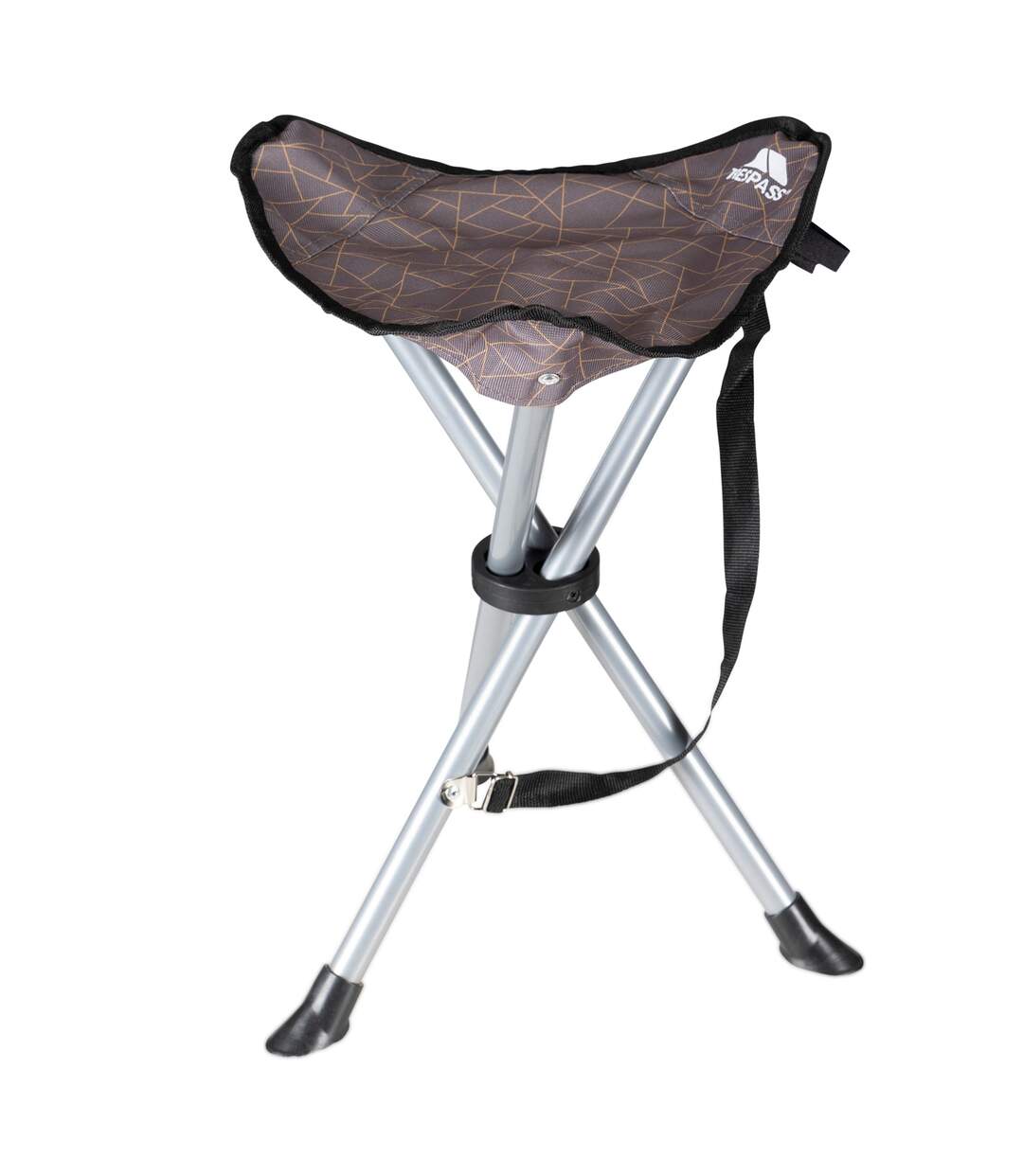 Trespass - Tabouret de camping RITCHIE (Gris orage Imprimé) (Taille unique) - UTTP520