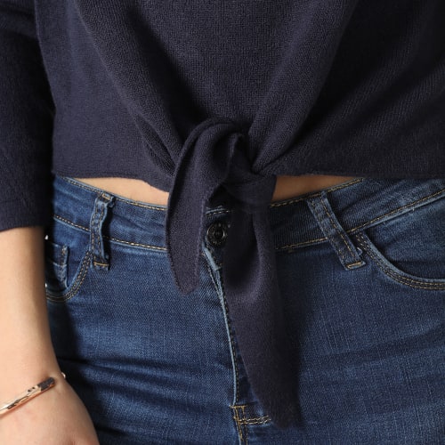 Pull Femme Amalia Bleu Marine