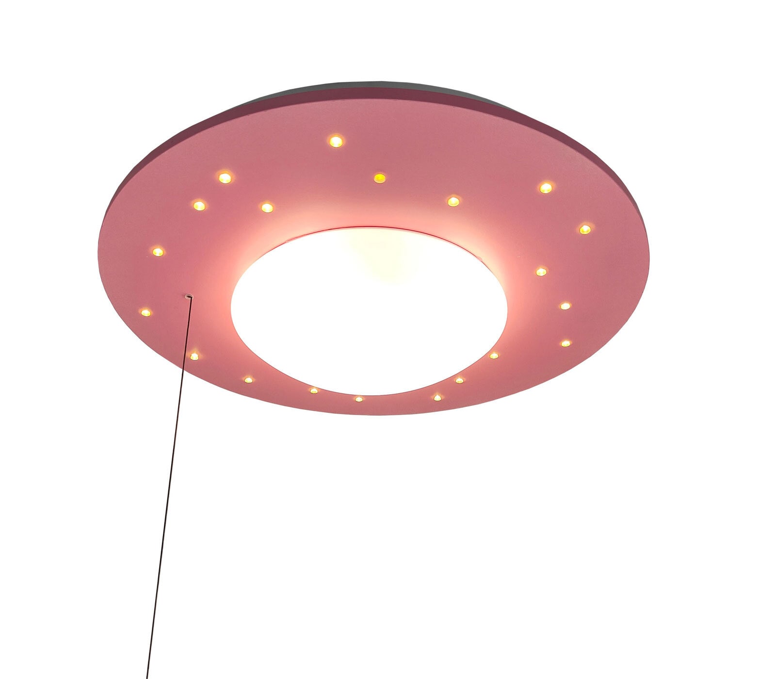 niermann Retrofit Kinderlampe Decke STARLIGHT pastellrose